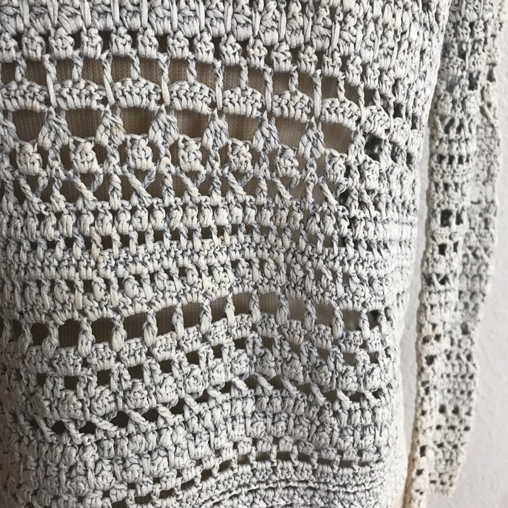 CLOSET CLOSING WAS $45 Theory open knit sweater - Picture 4 of 8